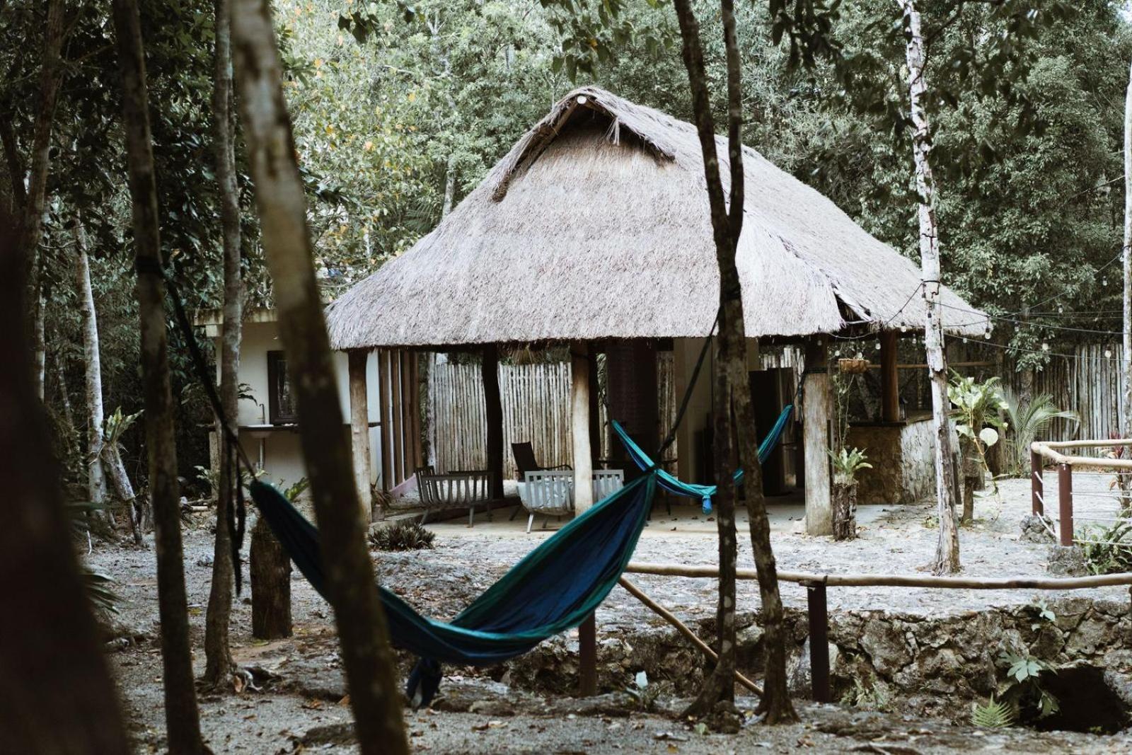 Cheel Lodge & Camping Puerto Morelos Exterior photo