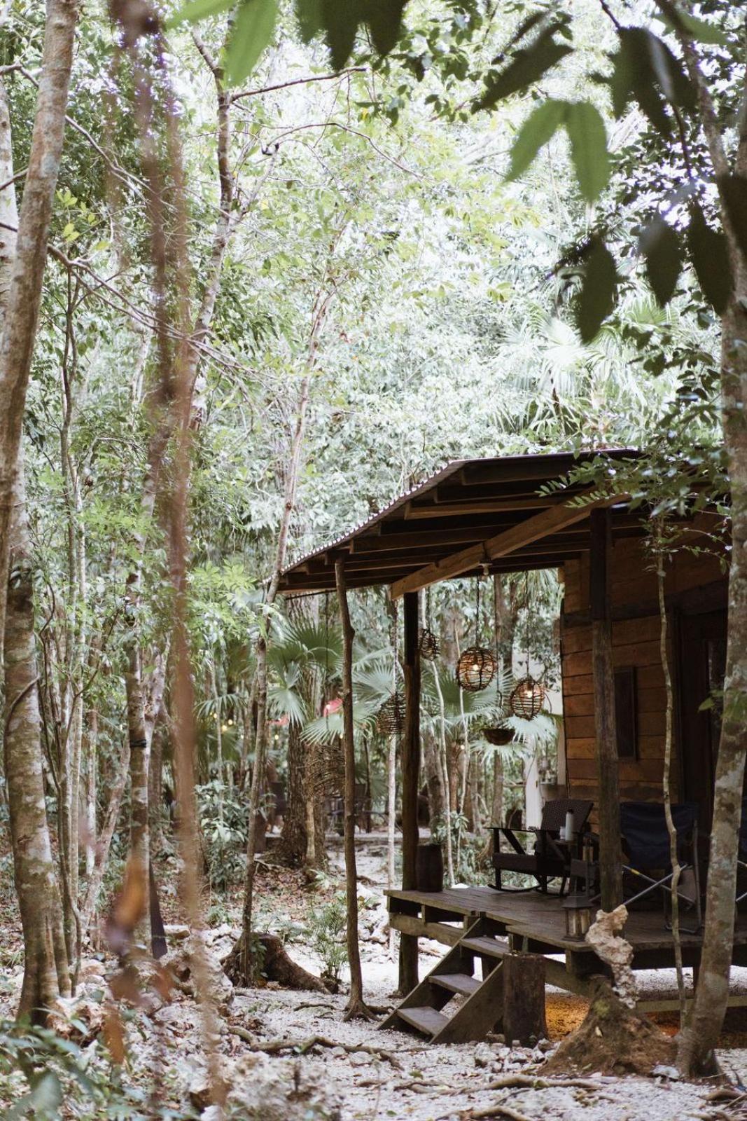 Cheel Lodge & Camping Puerto Morelos Exterior photo